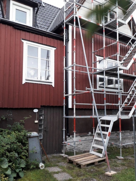 Byggställning i Stockholms län