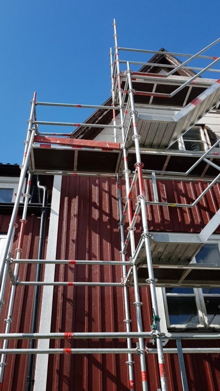 Byggställning i Stockholms län
